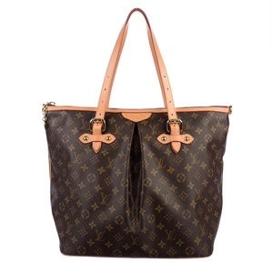 LOUIS VUITTON Monogram Palermo GM Large AUTHENTIC